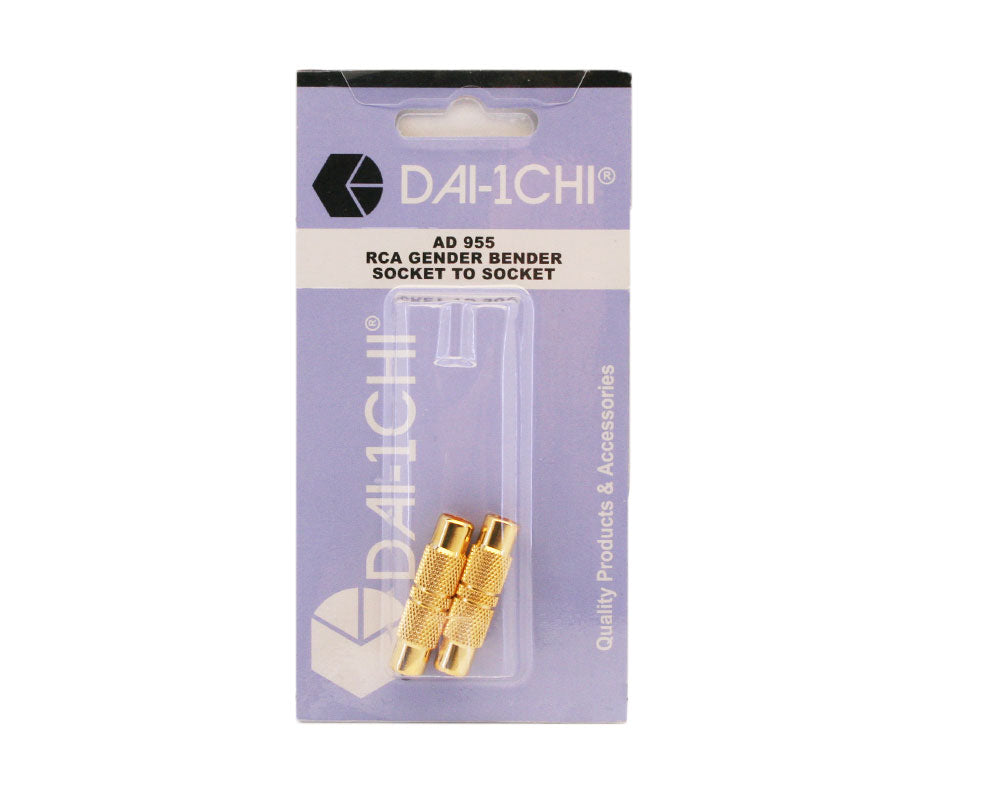Daichi RCA Socket to Socket Adaptor 2 pieces