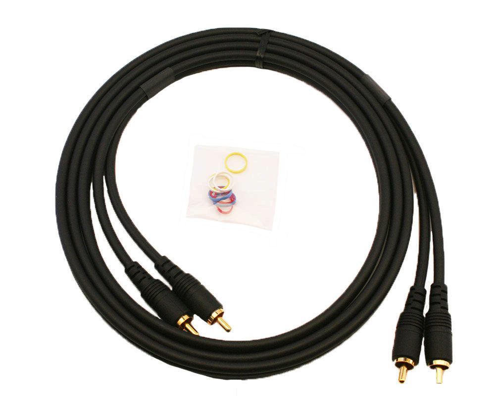 Mogami Stereo RCA phono cables, 6 feet/1.8m