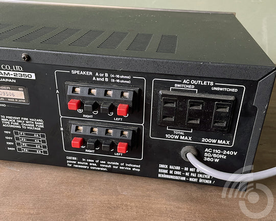Akai AM-2350 Stereo Hi-Fi Amplifier - Refurbished