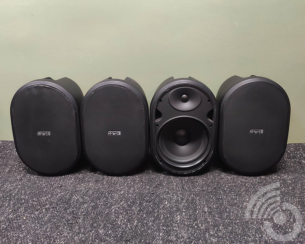 Apart OVO8T-BL 8" Two-Way Loudspeakers x 4