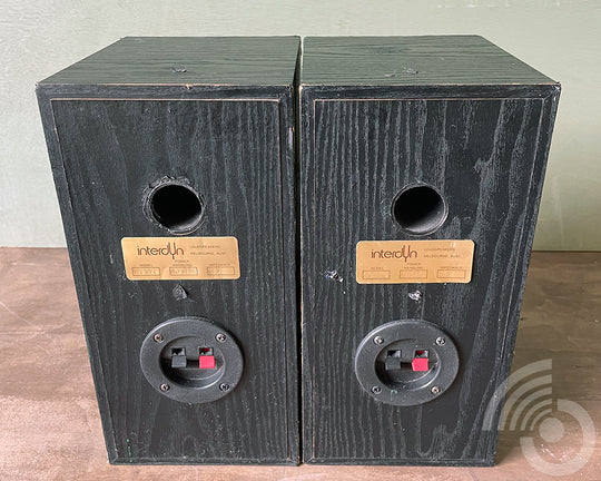 Interdyn PeeWee Black Bookshelf Speakers - Modified