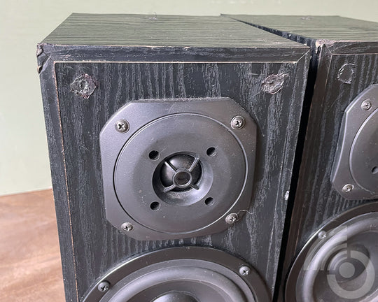 Interdyn PeeWee Black Bookshelf Speakers - Modified