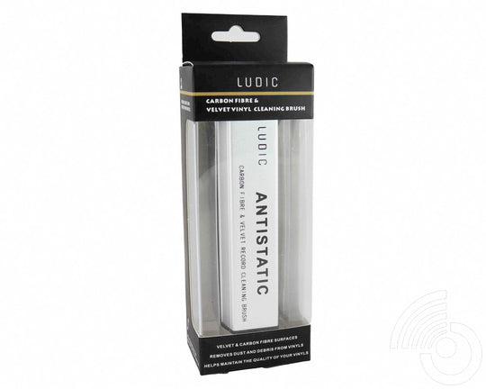 Ludic Antistatic Carbon Fibre & Velvet Cleaning Brush