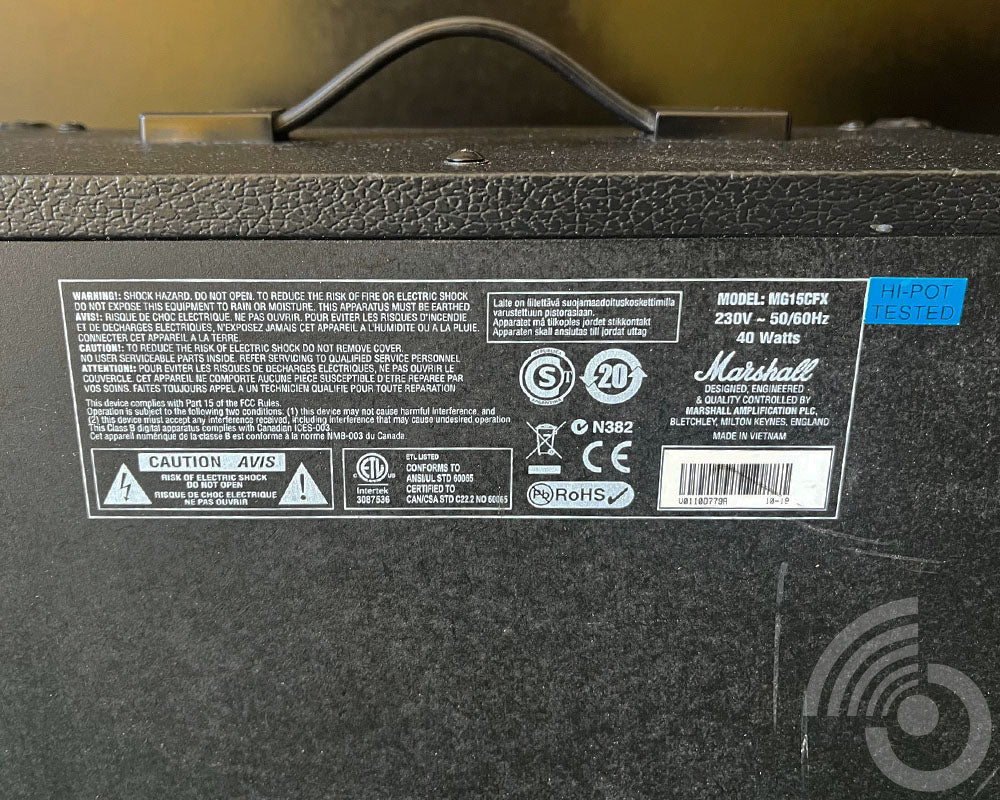 Marshall MG15FX Guitar Combo Amp