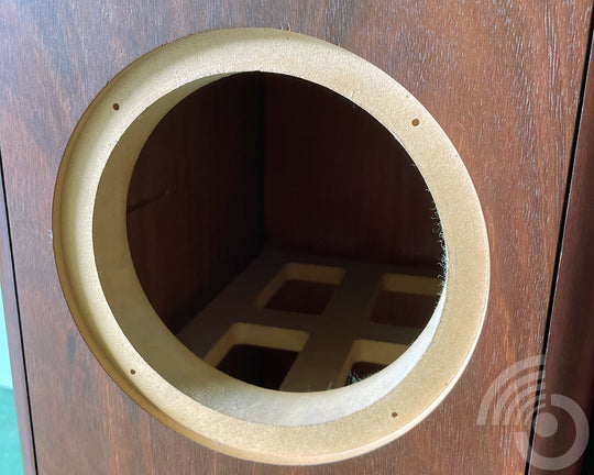 Unloaded Speaker Cabinets, Timber Veneered MDF Hi-Fi 2-way