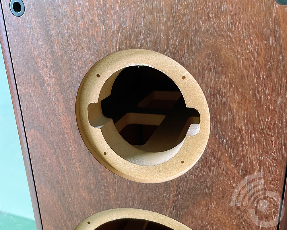 Unloaded Speaker Cabinets, Timber Veneered MDF Hi-Fi 2-way