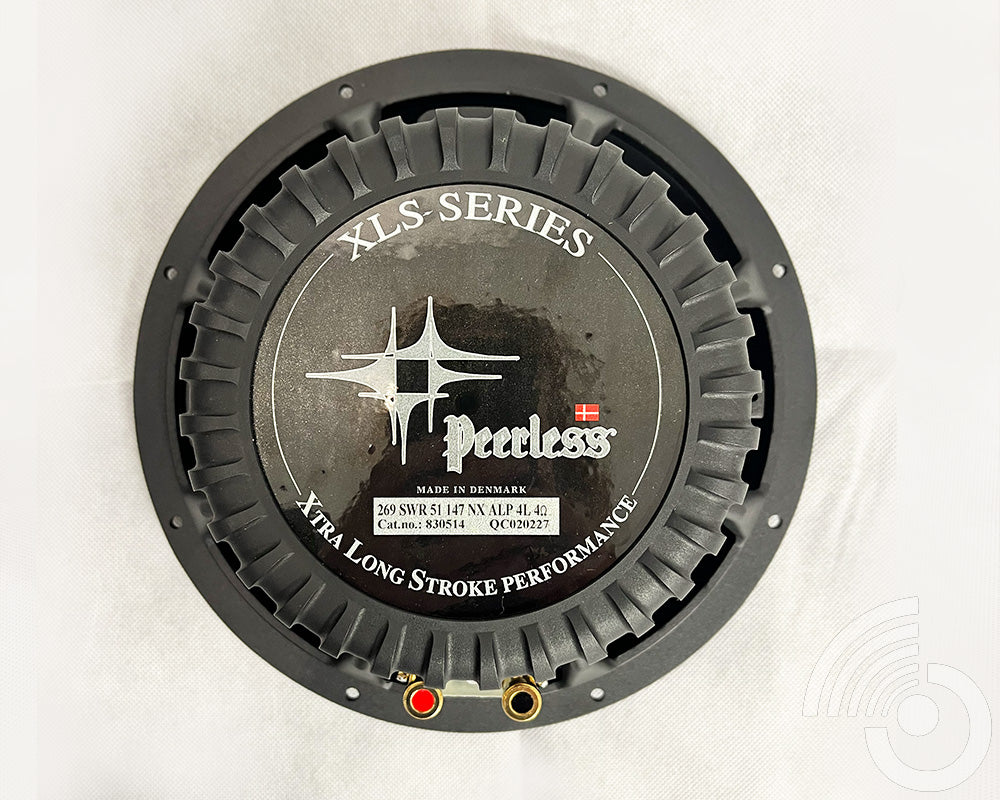Peerless XLS 10" Hi-Fi Subwoofer