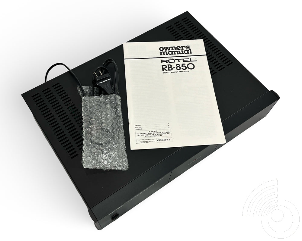 Rotel RB-850 Stereo Power Amplifier, NEW OLD STOCK