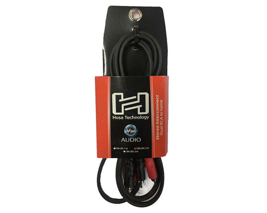 HOSA Stereo Interconnect Dual RCA to Same – 1m cable