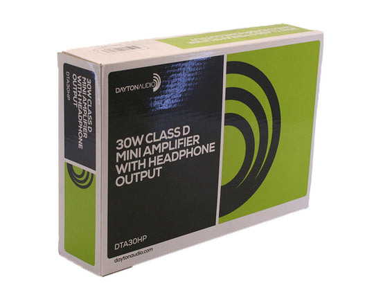 Dayton 30 Watt Class D Mini Amplifier