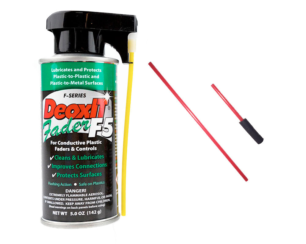 DeoxIT Fader F5 Lube PLUS Flexible Extension Straw – 142g