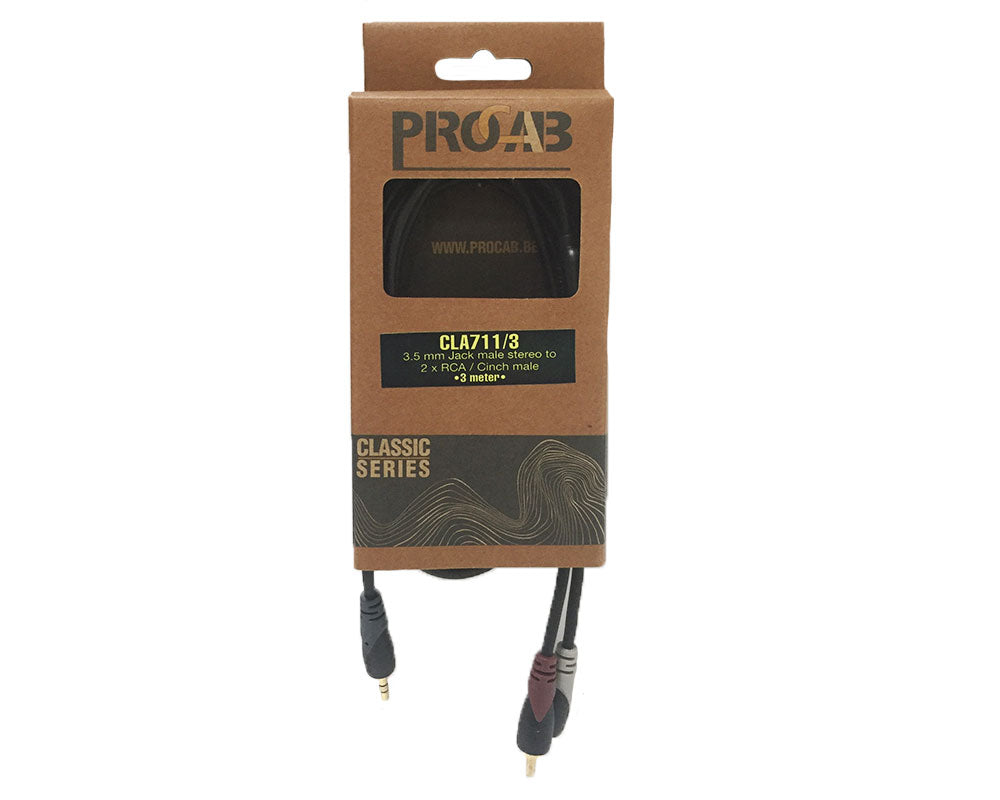 ProCab Minijack to RCA - 3M