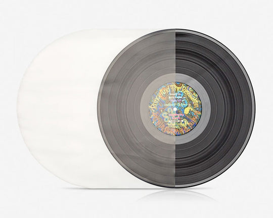 12" Round Bottom Record Inner Sleeves 40 Micron - Premium Frosted Plastic (Pack of 25)